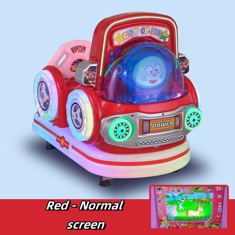 Pantalla regular roja