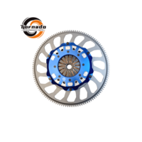 Nouvelle Embrayage de Course à Double Disque Tornado Haute Performance pour Toyota Land Cruiser 1FZ-FE 1998-2007 7.25" 185MM Garantie 12 Mois