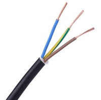 Cable Eléctrico Flexible Multifilar RVV/RV, 2, 3, 4, 5 Núcleos, 0.75, 1, 1.5, 2.5, 4, 6 mm, H05VV-F