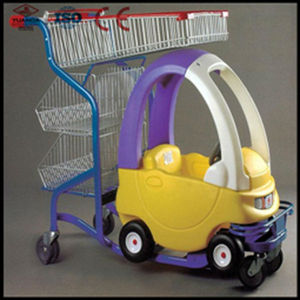 Asiento de Coche para Niños de 135L/50-80KG, Bonito y Divertido, para Carrito de Compras - Product Image 4