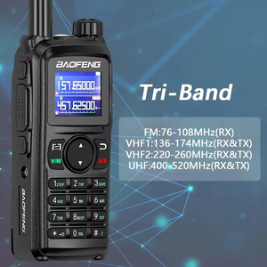 Baofeng UV-28 UV28M UV-28M 2-стороннее радио дальнего действия Uhf Vhf трехдиапазонный Baofeng UV28 10 Вт TYPE-C Wakie Talkie с NOAA - Product Image 5