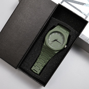 Montre à quartz unisexe 2026, design minimaliste, vente chaude en usine, cadeau idéal pour couples, hommes et femmes, avec boîte à montre - Product Image 3