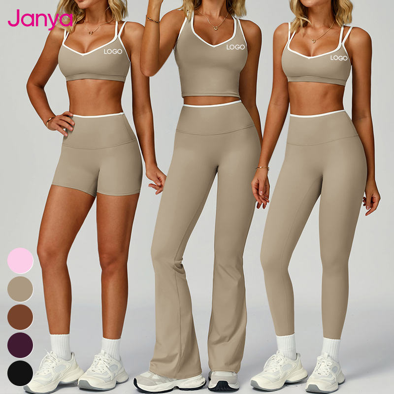 Ensemble Legging Taille Haute Et Soutien-gorge De Sport Pour Femme - Yoga, Fitness, Quotidien