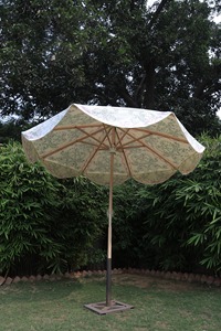 ร่มแพทริกแบบสั่งทำสำหรับรีสอร์ทสวนด้วยตนเองควบคุมด้วยตนเองรายการพิมพ์ขนาดใหญ่หรูหราทันสมัยกรอบไม้คลาสสิก - Product Image 3