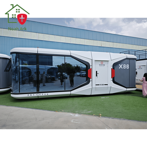 Modern Luxury Prefabricated Mobile House with Bedroom Steel Space Capsule Container Home for <b>Hotels</b> - Product Image 6