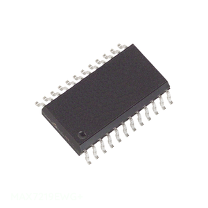 MAX7219EWG+ 24 SOIC (0.295 นิ้ว, กว้าง 7.50 มม.) วงจรรวมอิเล็กทรอนิกส์สำหรับการจัดการพลังงาน (PMIC) ของแท้ บริการครบวงจร - Product Image 1