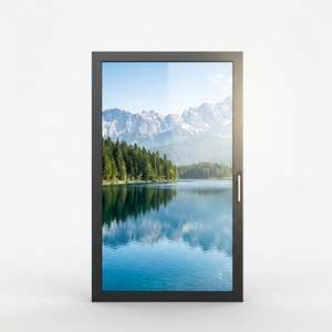 Aluminum Alloy Casement <strong>Window</strong> Sound Heat <strong>Insulation</strong> Triple Insulated Glass Magnetic Nylon Insect Screen Postmodern Design Home - Product Image 4
