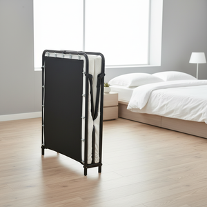 Base de Cama Metálica Ajustable de Tamaño Completo Z-11 ENKE con Almacenamiento para Apartamento, Dormitorio, Camping, Moderna, Plegable, Hecha en Vietnam - Product Image 2