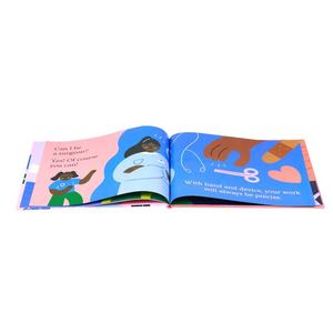Impresión de Libros de Historietas Infantiles con Tapa Dura Personalizada, Libro de Cuentos Inspiradores para Niños, Ilustraciones Vibrantes de Alta Calidad - Product Image 3