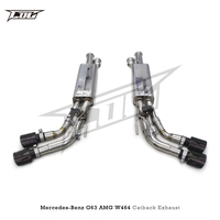 Tuyaux d'échappement Catback pour Mercedes-Benz G63 AMG W463/W464 2013-2023 Boska Racing en acier inoxydable avec commande de soupape