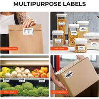 Rollo de Etiquetas Térmicas al por Mayor de Fábrica, 3 Pulgadas x 2 Pulgadas, Etiquetas Autoadhesivas para Códigos de Barras y Direcciones, Compatibles con Impresoras Térmicas Zebra