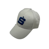 Gorra de béisbol con logotipo bordado personalizado al por mayor de fábrica, gorra informal deportiva de algodón, gorras de béisbol estructuradas transpirables
