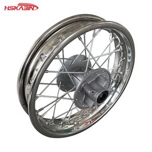 Ruedas de acero para motocross con llantas electrochapadas de 1.85X12 pulgadas para freno de disco delantero y trasero - Product Image 5