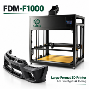 Impresora 3D FDM Industrial Automática de Gran Escala con Soporte para PLA, para Prototipos de Parachoques Automotrices, Nueva - Product Image 1