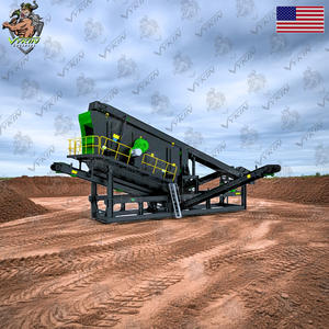 Versátil VYKIN S 350 780 M Modular EE. UU. Calidad DDP Envío incluido 800TPH Screener Plantas semimóviles fijas - Product Image 1