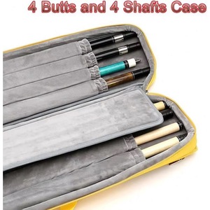 Fábrica con Certificación BSCI Vende Estuche Impermeable para Taco de Billar, 3 Butts, 4 Shadts, Resistente al Desgaste, para 1/2 Taco de Snooker o Billar - Product Image 3