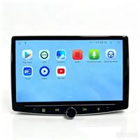 Écran rotatif de 10 pouces, écran tactile DSP d'usine OEM, 8 cœurs, CarPlay, Android Auto pour écran multimédia universel de voiture