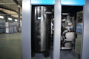 Airstone tùy chỉnh công suất sản xuất khí cao IP54 380V 50Hz 58m3/PHÚT tốc độ cố định 315kw 420hp Máy nén khí trục vít công nghiệp - Product Image 6