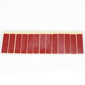 Almohadillas Adhesivas de EVA Tong Sheng 10x20 Rojas, Almohadillas de Sellado con Absorción de Impactos - Product Image 1