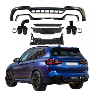 <span class=keywords><strong>X3</strong></span> <span class=keywords><strong>G01</strong></span> aggiornamento a X3m F97 1 vs1 stile diffusore posteriore tubi di scarico punta marmitta per 2017-2020year <span class=keywords><strong>X3</strong></span> <span class=keywords><strong>G01</strong></span> aggiornamento Set accessorio auto - Product Image 1