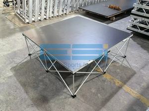 ESI Sistema de escenario elevador de aluminio modular portátil más popular Capacidad de carga de 500Kg Instalación rápida Marca personalizada para el comercio - Product Image 4