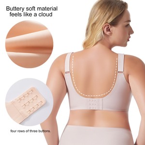 Bralette Push-Up <span class=keywords><strong>senza</strong></span> soluzione di continuità certificata Oeko per le donne burroso reggiseno di tutti i giorni a copertura completa <span class=keywords><strong>senza</strong></span> <span class=keywords><strong>ferretto</strong></span> - Product Image 4