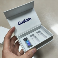 Étiquettes et boîtes en papier personnalisées pour flacons de 3 ml, 5 ml, 10 ml, ensemble d'emballage pour flacons rechargeables