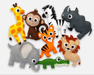 Nuevo Diseño, Venta al por Mayor, Juguetes Educativos de Animales de Fieltro Hechos a Mano de Alta Calidad para Niños, Mofelt 12+ años - Product Image 4