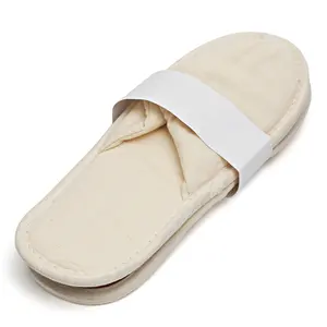 Eco Friendly Natural Cotton Spa Hotel Slippers Custom Slippers With Logo For Hotel