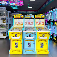 Machine de jeu de flipper haut de gamme à monnayeur avec jeu de billes et tableau de scores numérique LED pour centres commerciaux et parcs d'attractions