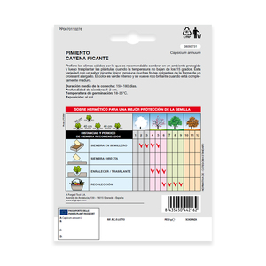 Graines de piment fort Cayenne (1,5 grammes) - Product Image 2