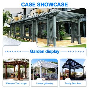 SUNTO <span class=keywords><strong>Pergola</strong></span> da Giardino e Balcone con Staffe, Gazebo da Esterno per Patio, Protezione Solare e Pioggia, Retrattile, Eco-Friendly, Verniciato a Polvere, 3x4m - Product Image 3