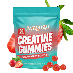 Private Label <b>Creatine</b> Gummies Orange Flavor 5g Gym Training Muscle Growth Strength Endurance Vegan Non-GMO Sugar Free OEM - Product Image 1