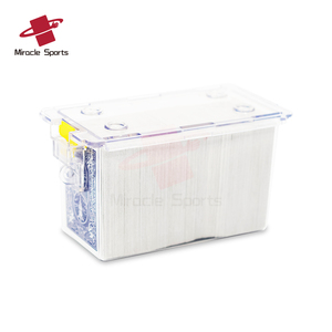 MG 8 cubiertas de caja de tarjetas transparente engrosada de plástico para naipes caja de descarte de tarjetas de desecho - Product Image 3