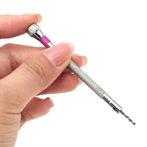 Outil de perçage manuel, tige de perceuse de 1.6mm avec bouchons en caoutchouc et bouteilles d'huile pour bouteilles en plastique, fournitures artisanales - Product Image 2
