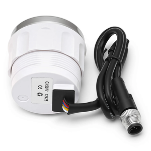Indicatore Angolo <span class=keywords><strong>Timone</strong></span> NMEA2000 52MM STBD PORT per Motore Sinistro Destro Yacht Imbarcazione con Retroilluminazione Rossa e Puntatore - Product Image 5