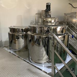 เครื่องผสมอิมัลซิไฟเออร์ SUS304 500L อุตสาหกรรมเครื่องผสมไฮดรอลิกไฮดรอลิกอัตโนมัติแรงเฉือนสูง - Product Image 2