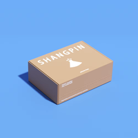 Boîte d'expédition de luxe multicolore avec impression intérieure et extérieure complète Boîte en carton ondulé avec logo personnalisé pour emballage de marque de commerce électronique