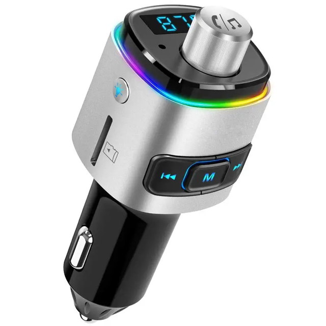 Top Fashion Blue-tooth Function Car FM Transmitter BC42 Handsfree Car Kit Auto Radio Mp3 Player