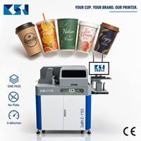 Machine d'impression numérique à passage unique CSJ-210PC pour gobelets en papier, imprimante numérique à jet d'encre à passage unique
