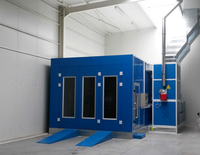 Cabine de pulvérisation de voiture/four de séchage/salle de peinture avec prix d'usine