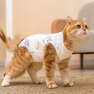 Pigiama cane tuta di recupero per cane <span class=keywords><strong>gatto</strong></span> dopo la chirurgia vestito cucciolo vestiti chirurgici recupero chirurgico per animali domestici tuta di sterilizzazione <span class=keywords><strong>gatto</strong></span> - Product Image 4