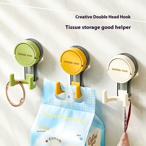 Ganchos <span class=keywords><strong>de</strong></span> Succión Reutilizables y Resistentes al Agua para Colgar Ropa en la Cocina, Baño y Ducha, Soportes <span class=keywords><strong>de</strong></span> Almacenamiento para Pared - Product Image 3