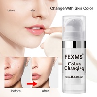 Fond de teint liquide FEXMS changeant de couleur, base de maquillage, couvrant, anti-cernes, maquillage longue durée, sombras, soin de la peau, fond de teint