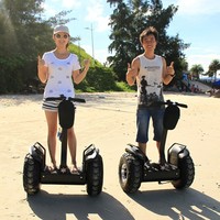 Modèle populaire, scooter électrique debout tout-terrain de 19 pouces, 72V, scooter électrique tout-terrain