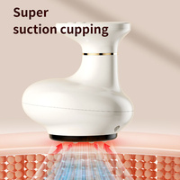 Appareil de massage électrique 3-en-1 portatif pour ventouses et Gua Sha, anti-cellulite, avec thérapie thermique