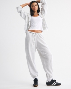Leduo Customized <b>Summer</b> Fashion Women's High Waist Casual Straight Leg Vintage Sports Elastic Cuff <b>Pants</b> - Product Image 1