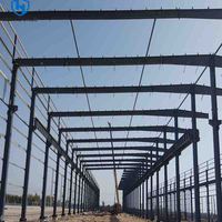 Bâtiment préfabriqué en acier à deux étages, structure en acier Q355, construction rapide, 10000 m², Chine