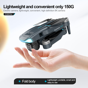 F194 Mini Gps Drones <span class=keywords><strong>4k</strong></span> Hd Double Caméra Hauteur Fixe Brushless 5g Wifi Fpv Pliable Mini <span class=keywords><strong>Drone</strong></span> Quadcopter Uav Garçon Jouets Cadeaux - Product Image 6