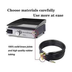 Réducteur <span class=keywords><strong>de</strong></span> pression basse pression <span class=keywords><strong>pour</strong></span> raccordement rapide au propane, compatible avec les poêles et les foyers portables Camp Chef, raccords <span class=keywords><strong>de</strong></span> tuyauterie en coude - Product Image 6